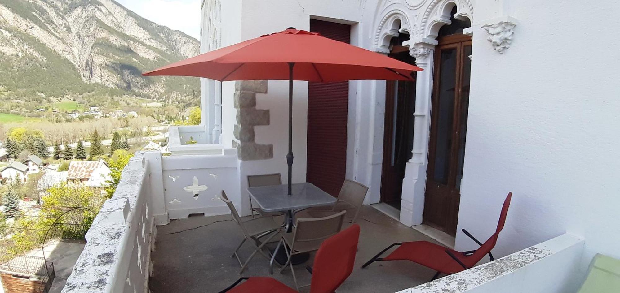 Appartement Standing Chateau Des Magnans Jausiers Kültér fotó